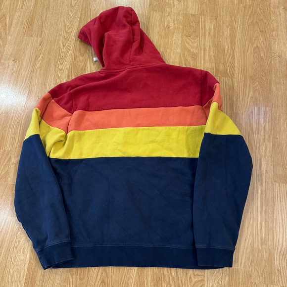 Marine Layer Custom Cut & Sew Colorblock Hoodie size L - Picture 4 of 5